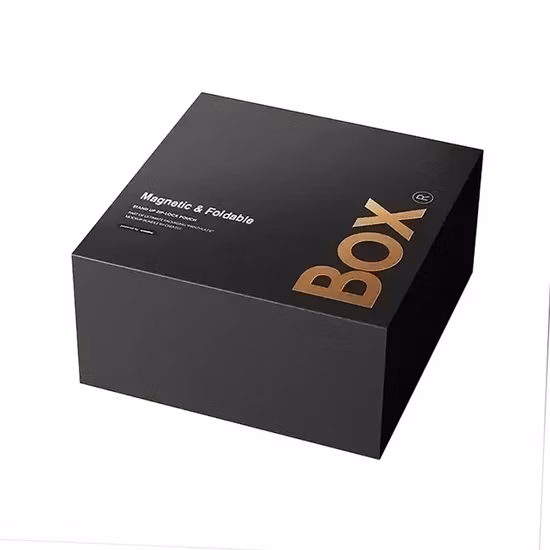 Faltbare Karton-Kosmetik, Make-up, Schmuck, Kleidung, magnetische Papier-Geschenkverpackung für Uhren, Hochzeiten, Partys, Festivals, Geschenkverpackung mit Band