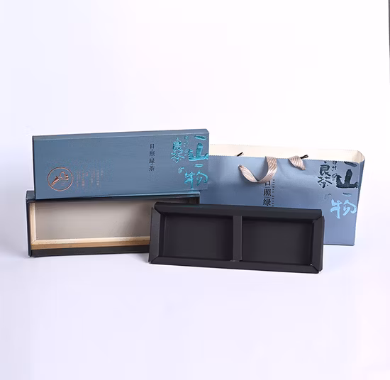 Individuell bedruckter Wellpappkarton mit Griff