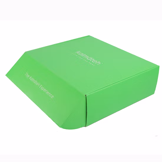 Benutzerdefinierte Logo-Farbwellpappe-Geschenk-Kosmetikverpackung Versandmailer Lagerung Dickeres Papier Geschenkverpackung Versandkarton